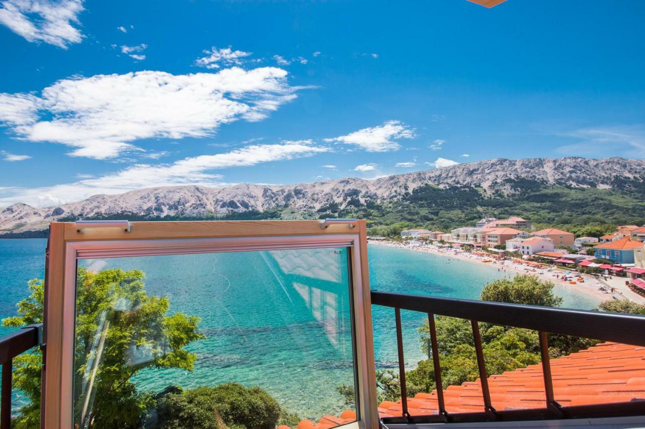 Seaview Apartments Baska Luaran gambar